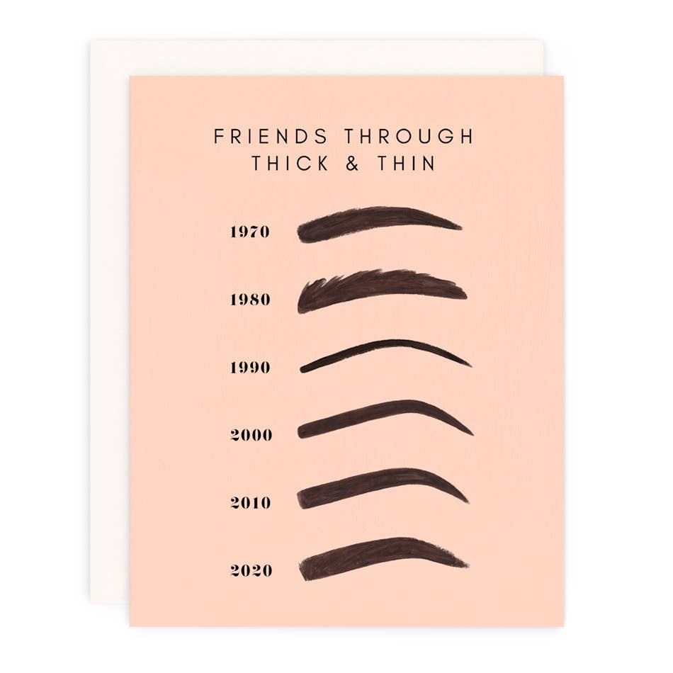 Thick & Thin Card