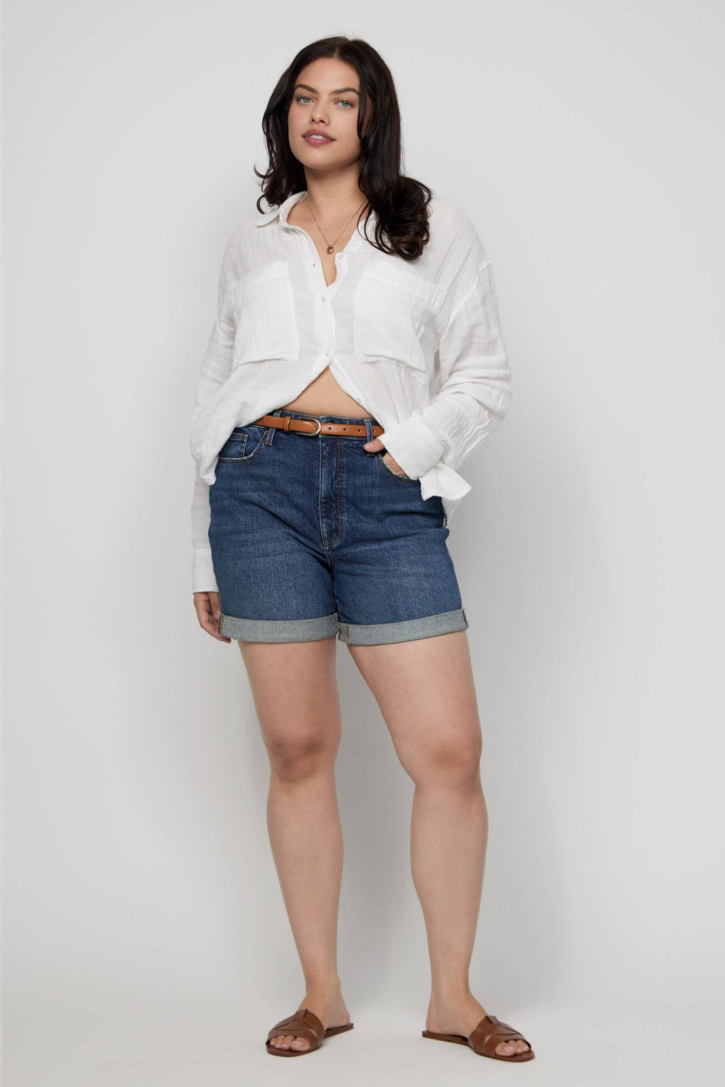 Baxter High Rise Shorts