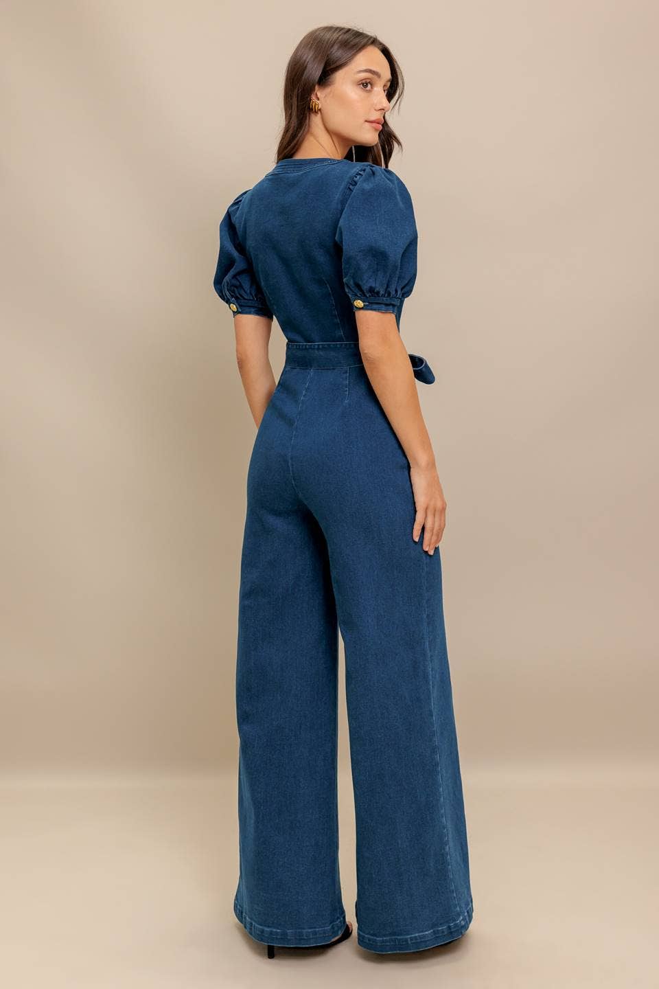 Indigo Denim Jumpsuit