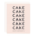 Cake Birthday Card