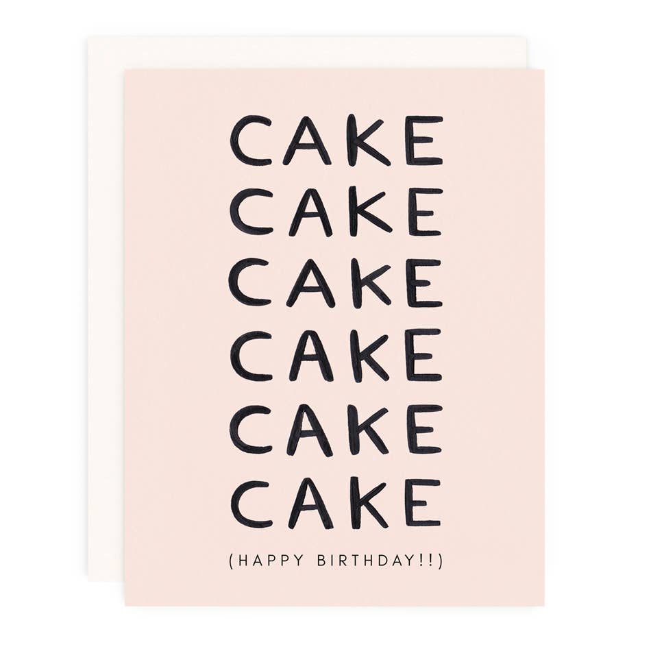 Cake Birthday Card