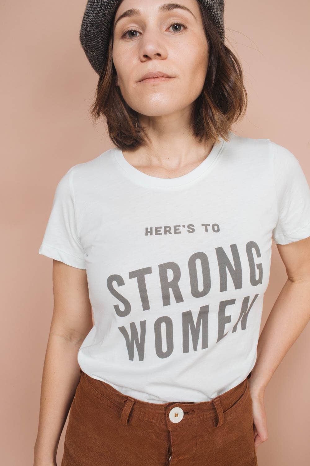 Here's to Strong Women Graphic T-shirt
