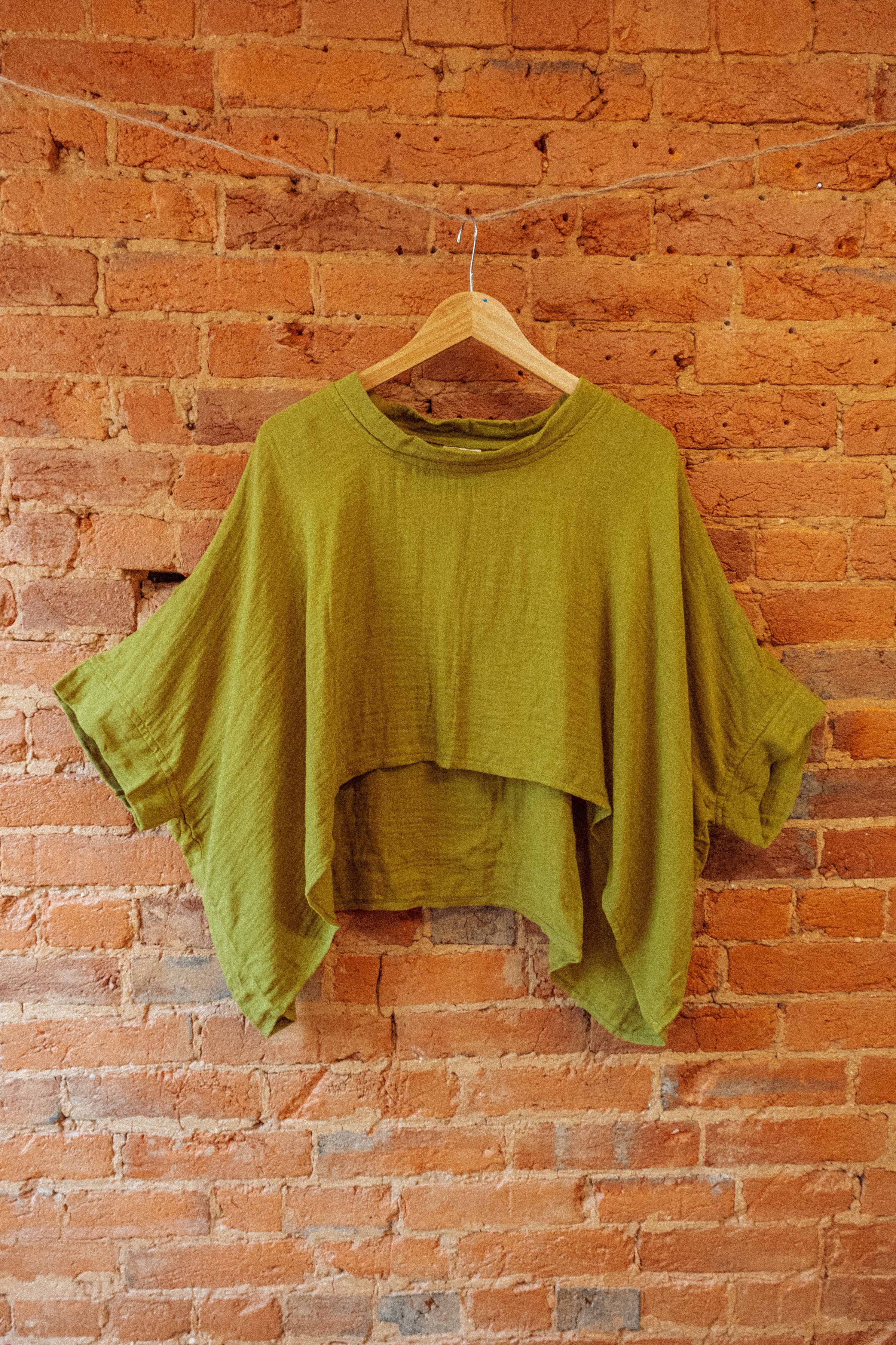 Bamboo Organic Cotton Flowy Top