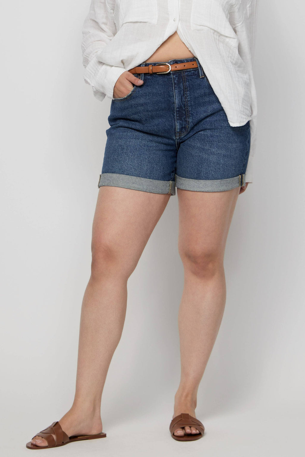 Baxter High Rise Shorts