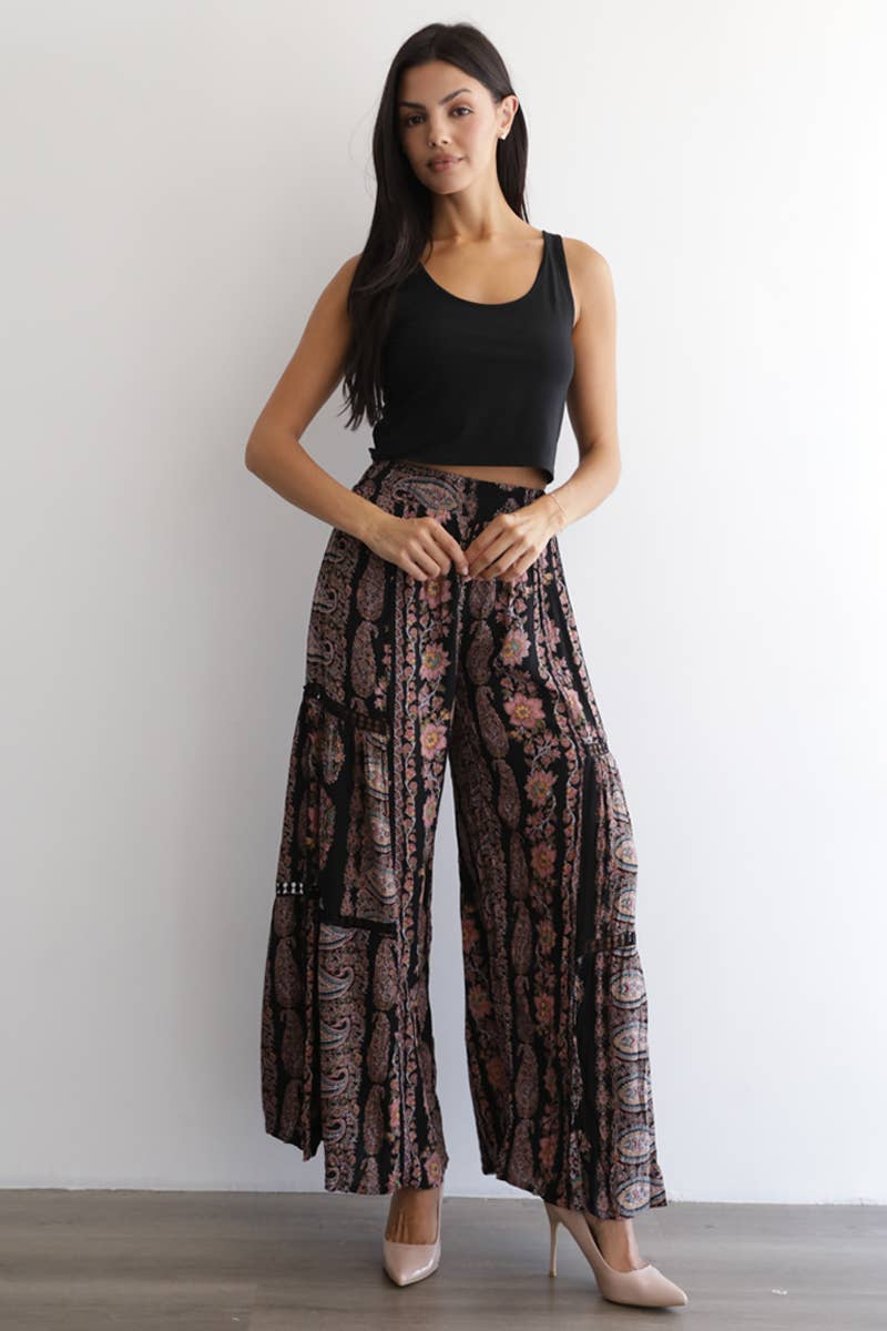 Wide Leg Flowy Pants