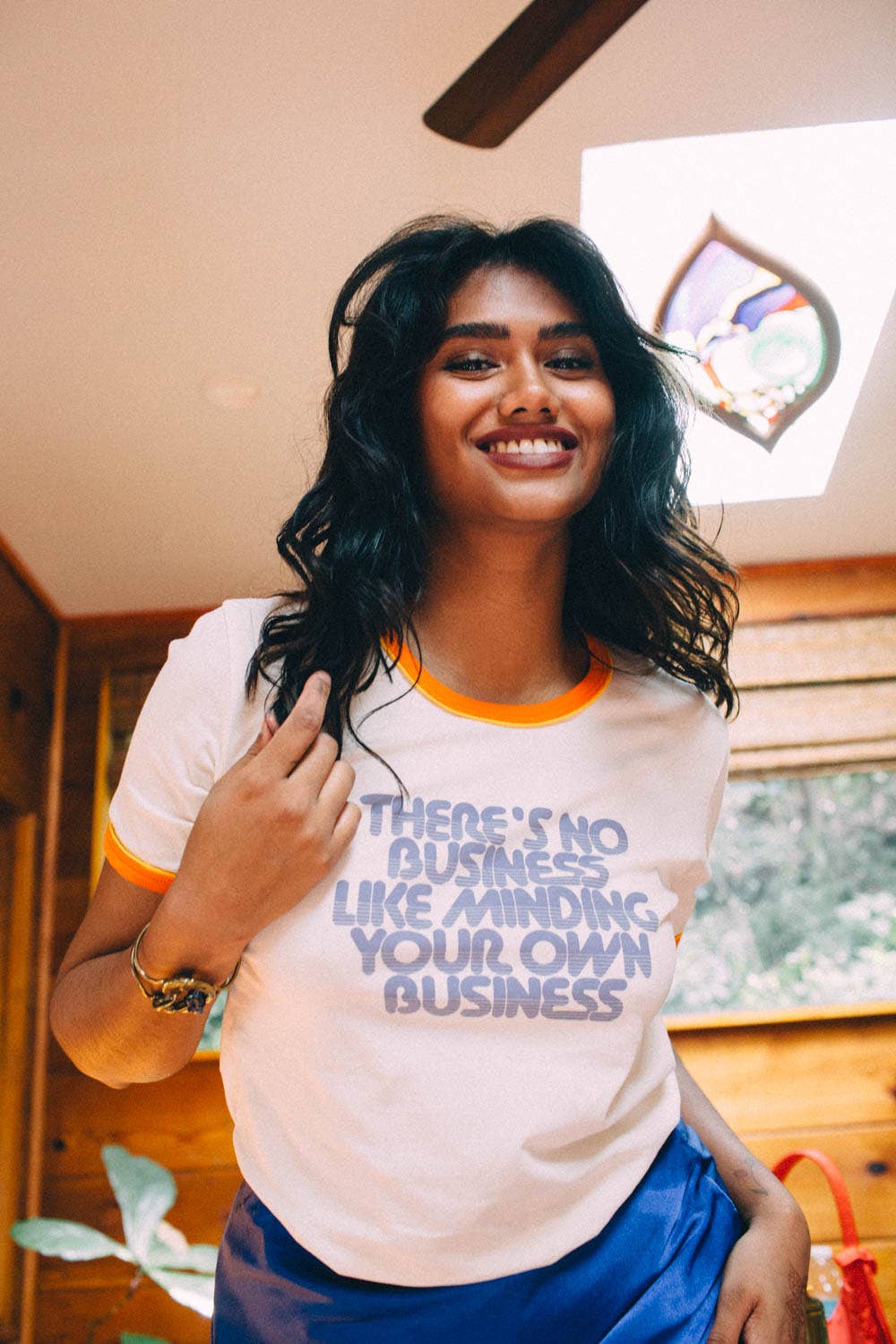 There's No Business Like Minding Your Own Business Graphic T-Shirt