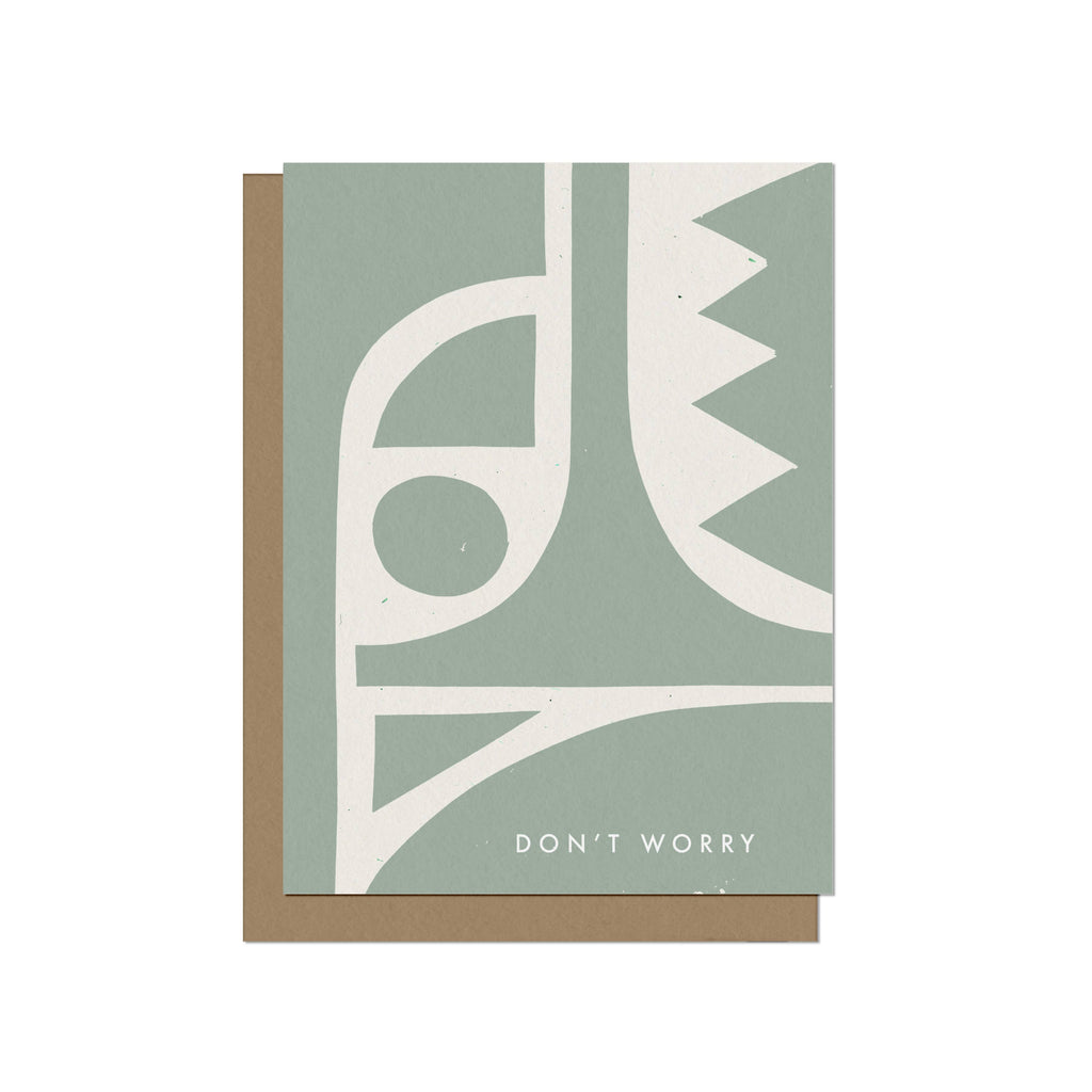 Don't Worry Encouragement Card