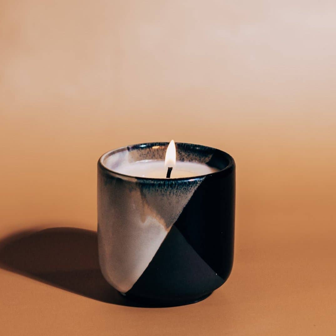 Concrete Poppy Candles