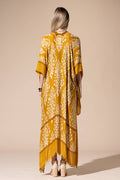 Damask Kimono with Sleeves