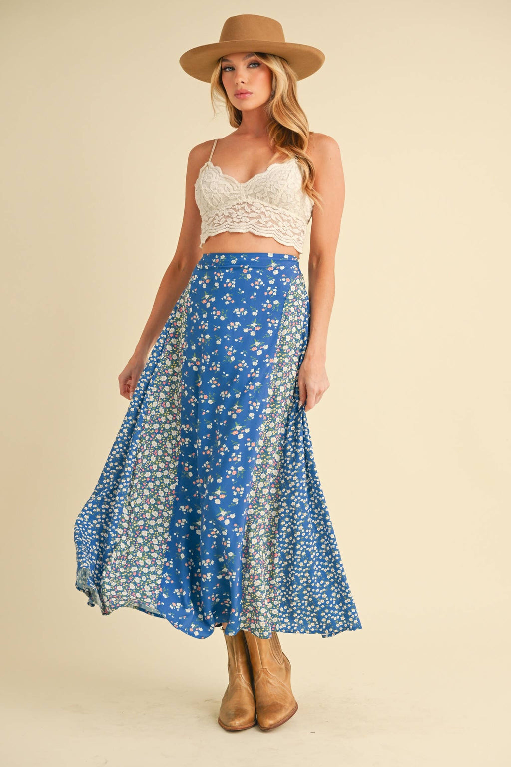 Floral Maxi Skirt