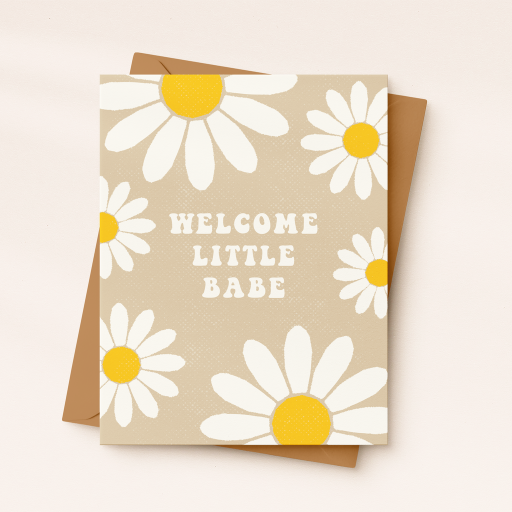 Welcome Little Babe Card