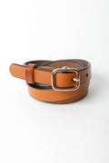 Skinny Leather Belt
