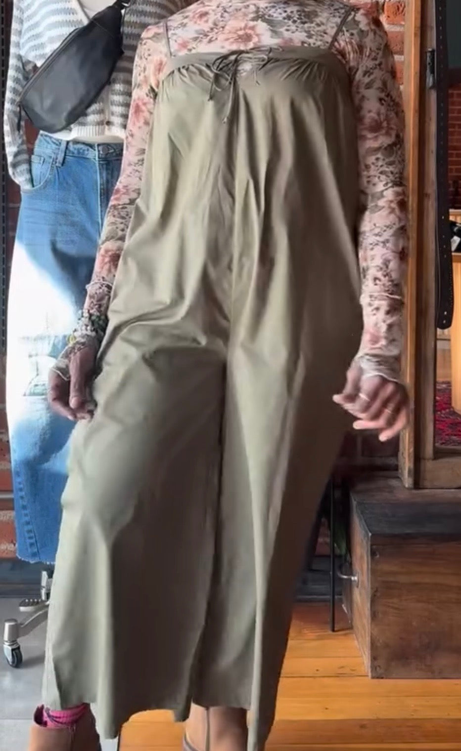 Garden Jumpsuit With Pockets