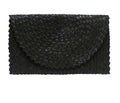 Straw Clutch Purse