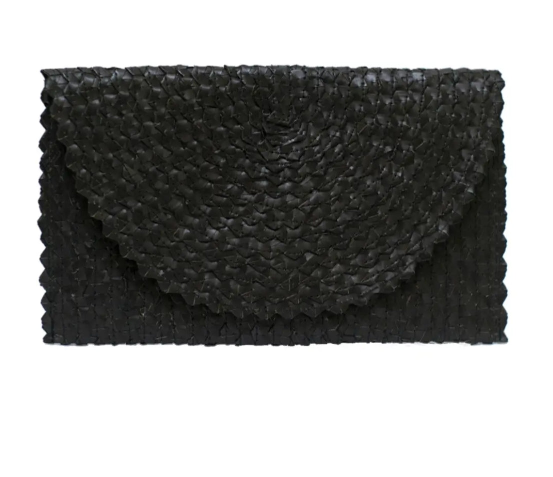 Straw Clutch Purse