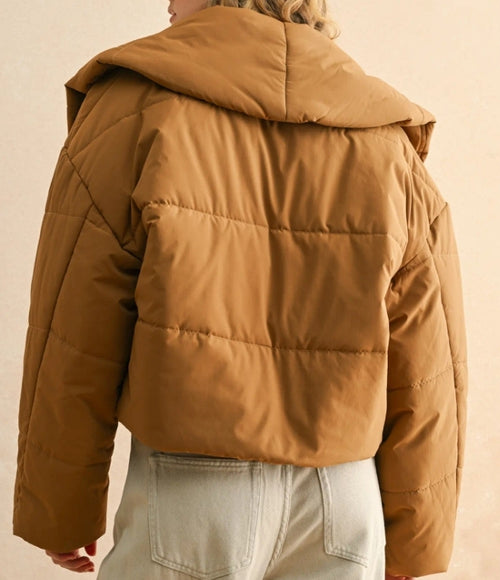 Big Collard Puffer Jacket