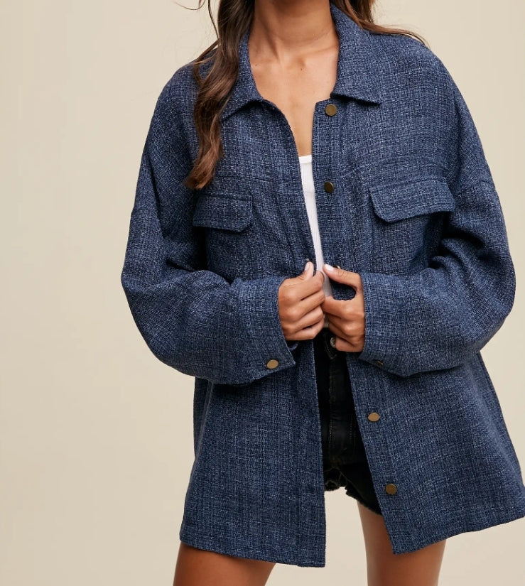 Oversized Shacket