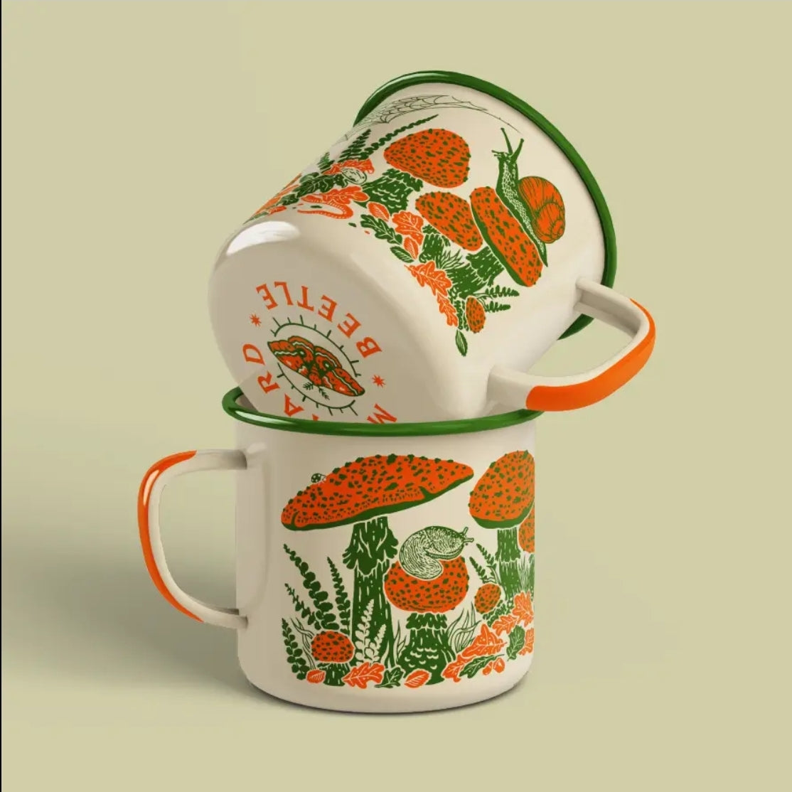 Toad and Mushroom Mug