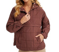 Quilted Puffer Pullover