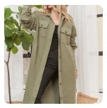 Long Elbow Patched Jacket