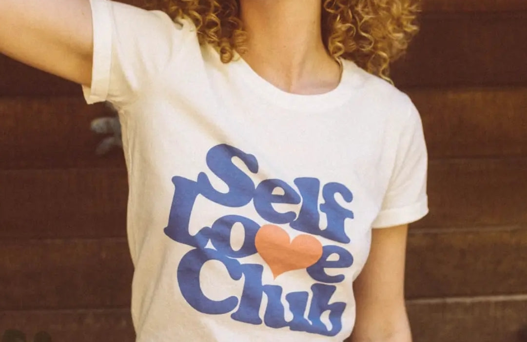 Self Love Club Fitted Tee